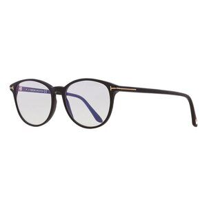 NEW TOM FORD EYEGLASSES ROUND BLACK WOMEN EYEWEAR